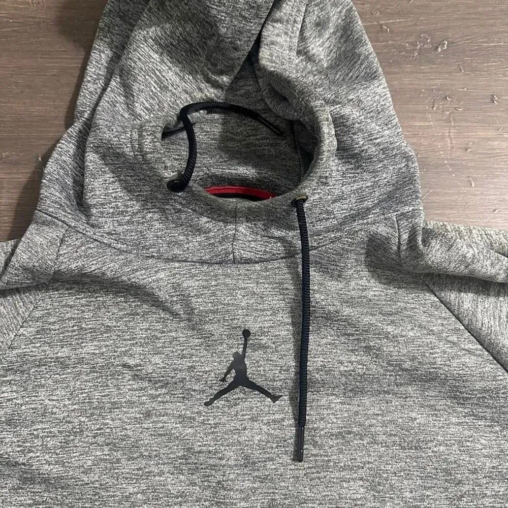 Jordan Men's Grey Hoodie